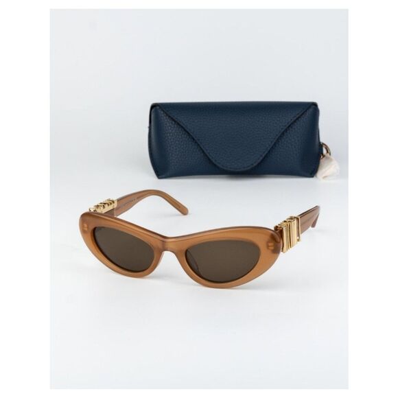Loewe SLIM Women Sunglasses Brown Cat Eye LW40156U 50E NEW AUTHENTIC main image 9